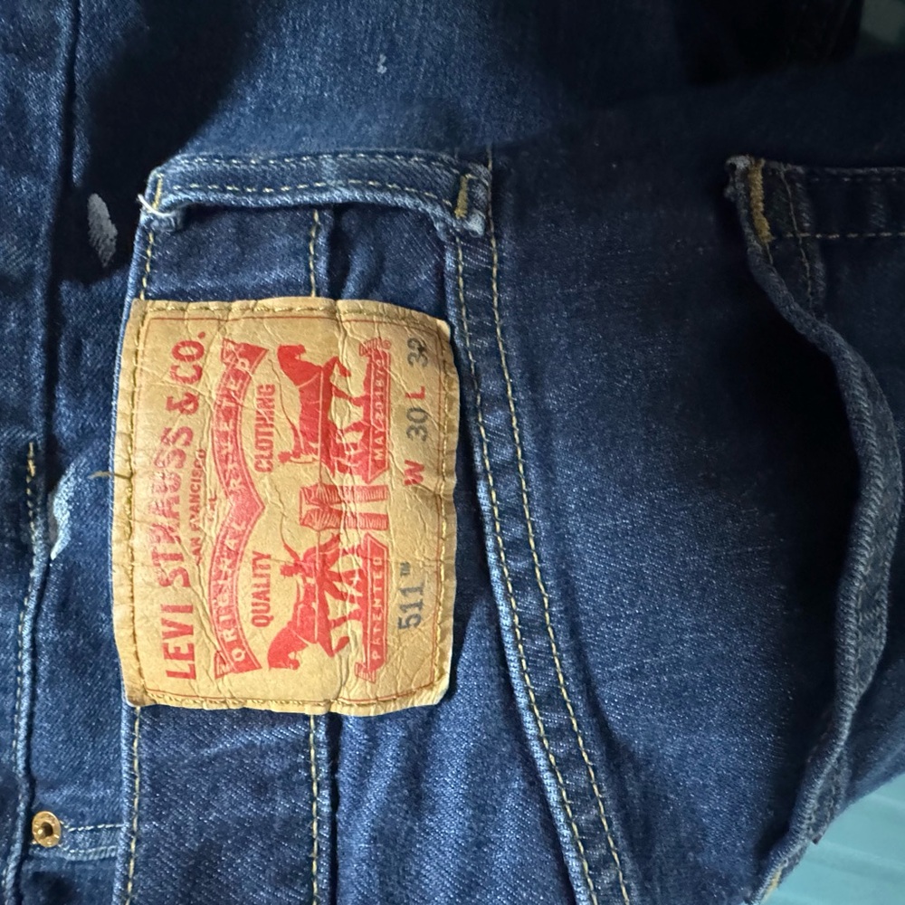Levi's Men's Dark Blue Slim Jeans